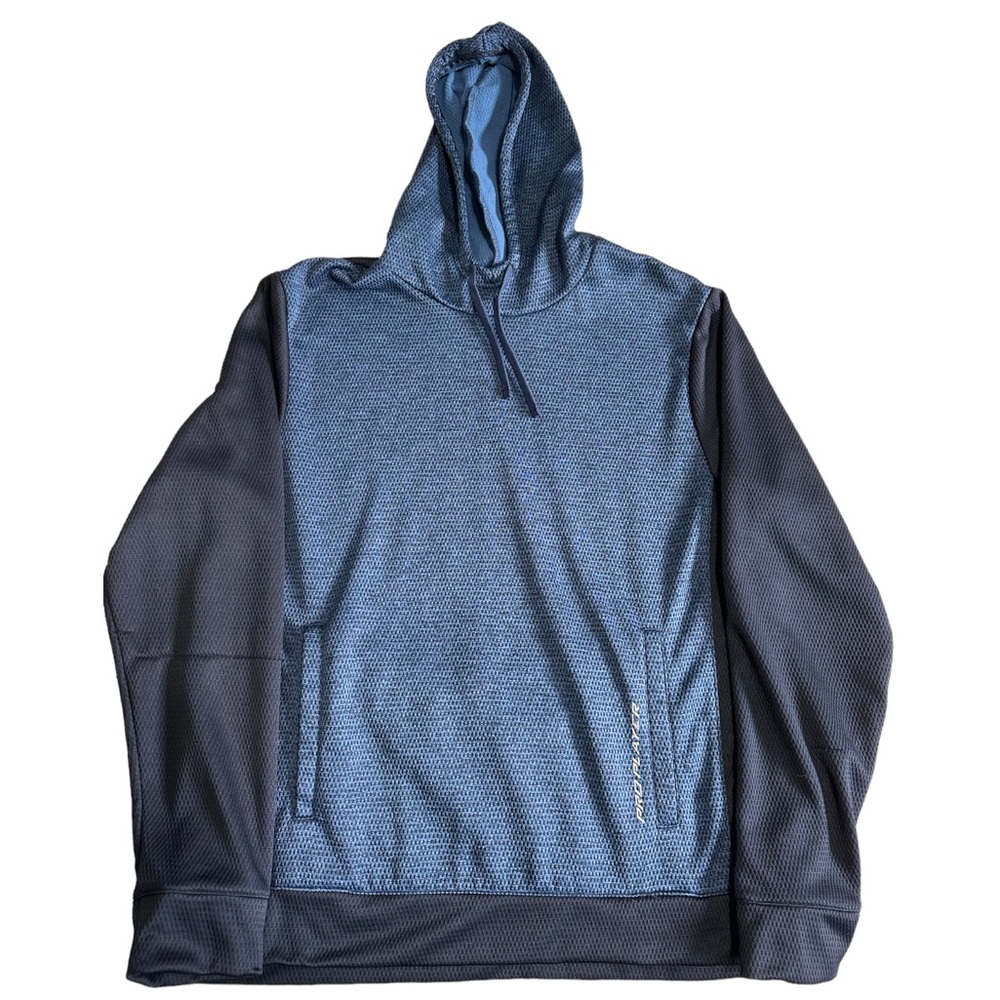Pro Player Blue and Black Sweatshirt Hoodie Size L